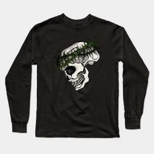 jesus skull Long Sleeve T-Shirt